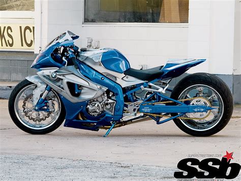 2010 Bmw StreetBike, custom, bike, street bike, blue, HD wallpaper | Peakpx