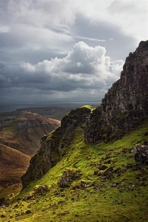 The Hiking Trails through the Scottish Highlands Photograph by Debra ...