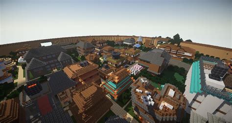 DOWNLOAD Naruto World - Konoha, Village Hidden in the Leafs Minecraft Map