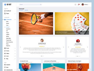 Carousel UI designs, themes, templates and downloadable graphic elements on Dribbble