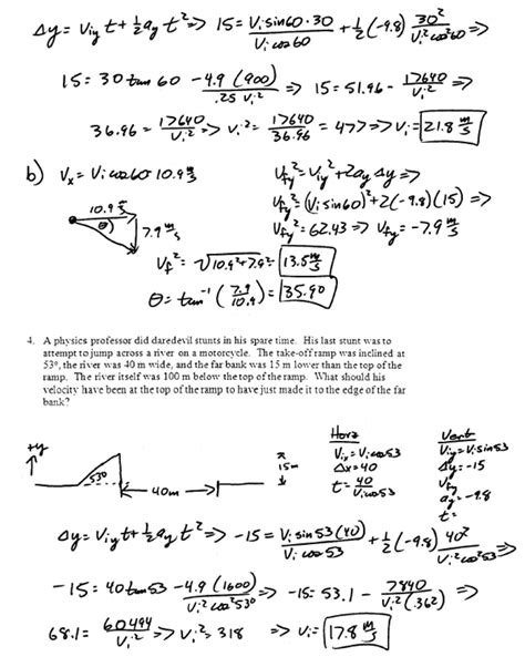 Kinematics Problem Solutions - AP Physics C