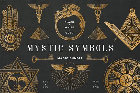 MYSTIC SYMBOLS magic collection | Creative Market