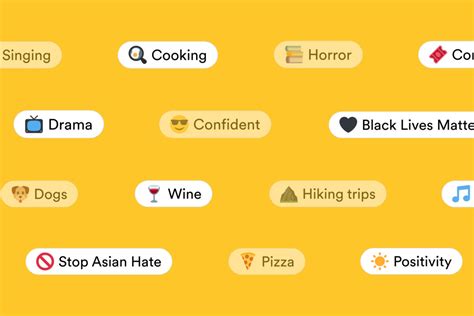 Bumble - How to Use Bumble’s Basic Info and Interest Badges