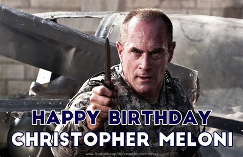 Wishing Christopher Meloni, who played Colonel Nathan Hardy in MAN OF ...