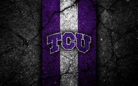 Download wallpapers TCU Horned Frogs, 4k, american football team, NCAA ...