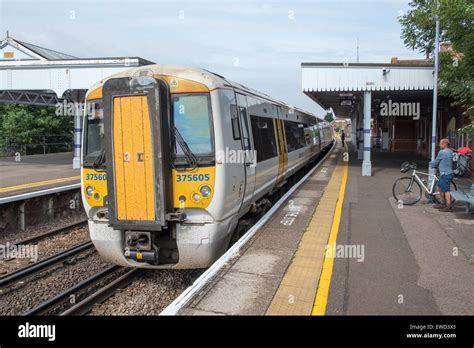 Southeastern Class 375 Electroelectric multiple unit routed from London Victoria to Ramsgate ...