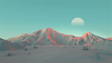 Mark Kirkpatrick - Low Poly Landscapes