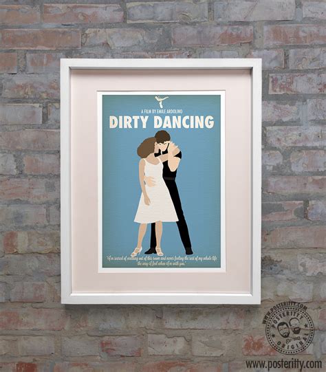 Dirty Dancing - Minimal Movie Poster — Posteritty