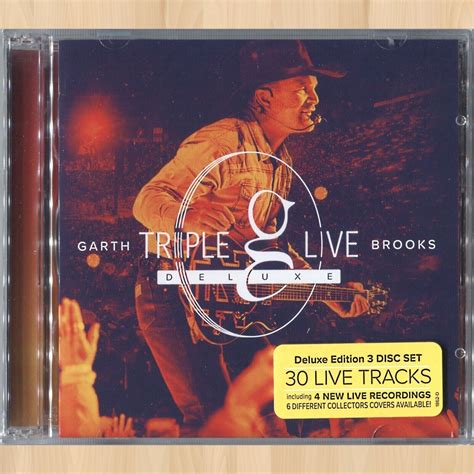 GARTH BROOKS Triple Live DELUXE 3-CD SET ~BRAND NEW ~STILL SEALED ...