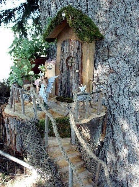 30 FAIRY GARDEN HOUSES – DIY Tree Stump Fairy House | Founterior