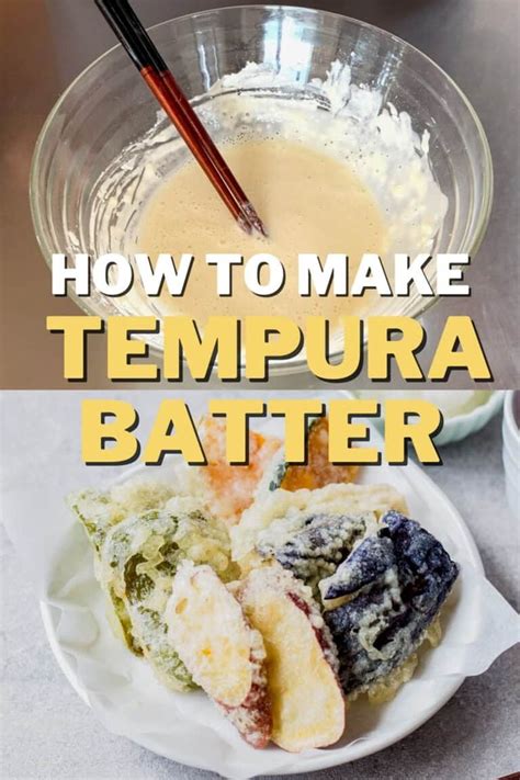 3 Easy Homemade Tempura Batter Recipe (Gluten-Free & Vegan) | Recipe ...