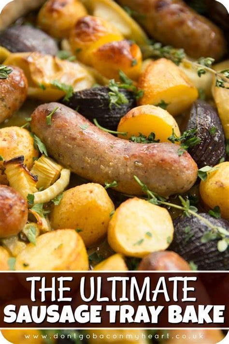 Honey Mustard Sausage Tray Bake | Sausage tray bake, Sausage recipes ...