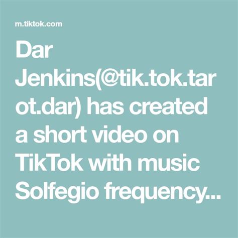 Dar Jenkins(@tik.tok.tarot.dar) has created a short video on TikTok ...