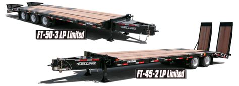 Low Pro Limited Heavy Equipment Trailer | Deck Over Tag | Felling Trailers