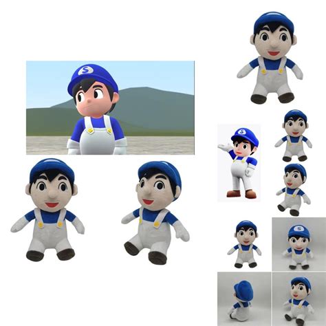 SMG3 Plush SMG4 Doll Your Favorite Game Character In Life Real | Shopee ...