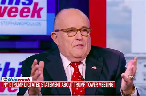 Trump Lawyer Rudy Giuliani Said The President Can "Probably" Pardon Himself