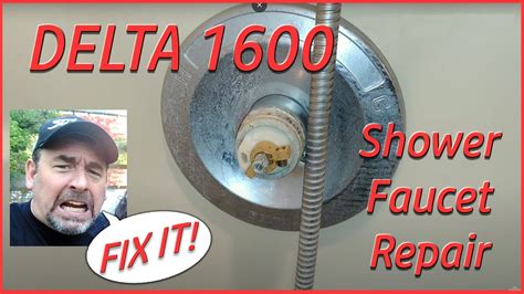 SHOWER DRIPPING! How to Fix a Delta Shower Faucet leak. Single Handle Universal Seals. Delta ...