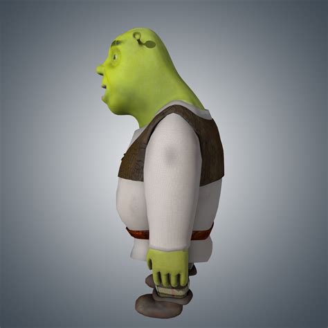 shrek 3d model