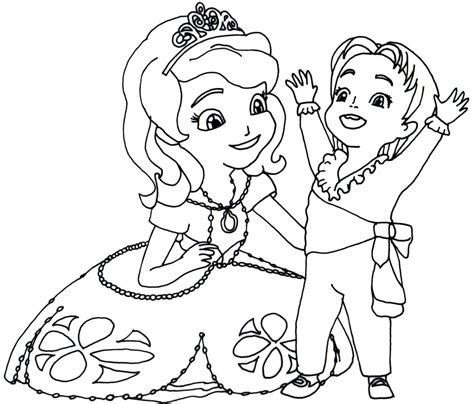 sofia the first coloring pages - Clip Art Library