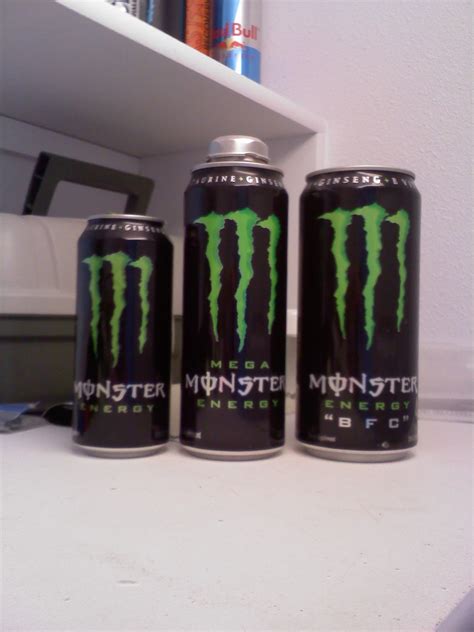 Monster Energy Drink Can Sizes