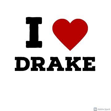 "i heart drake" Photographic Print for Sale by archangel444 | Redbubble