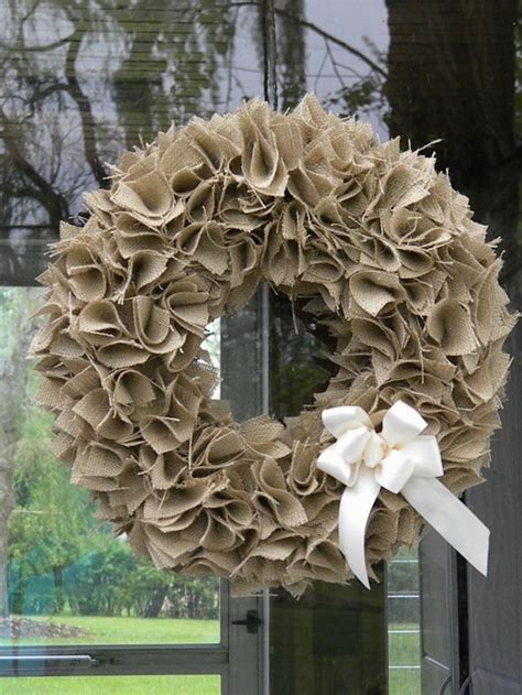 142 best Burlap Wreaths images on Pinterest | Fall wreaths, Diy wreath and Jute