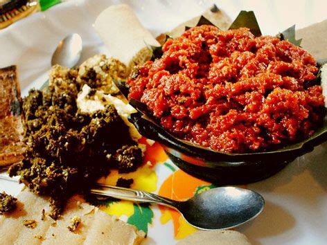 Kitfo (Raw beef dish) from Addis Ababa, Ethiopia | Kitfo recipe, Ethiopian food, Ethiopian cuisine