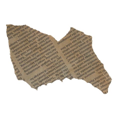 Texture Ripped Newspaper Old 25351676 PNG