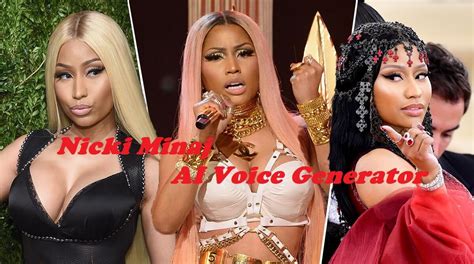 2024 AI Nicki Minaj Voice Generator Free for Text to Speech