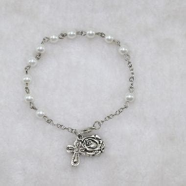 6mm Handmade Rosary Cross Bracelet (CB138) - Rosary Bracelet - Products - CHEER FUL TRADE co., LTD