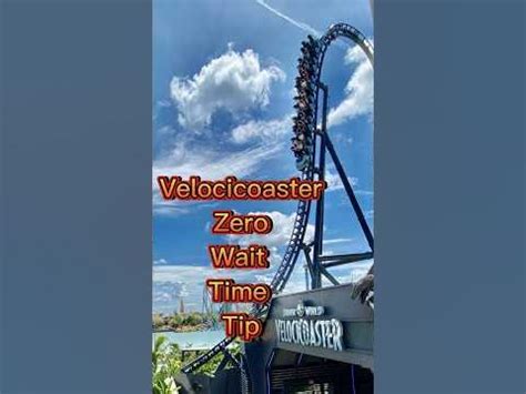 Velocicoaster ZERO wait time TIP! #universalorlando #velocicoaster #jurassicworldvelocicoaster ...