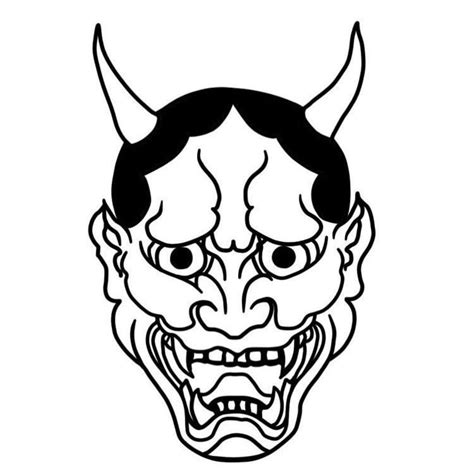 Hannya Maske Tattoo, Oni Mask Tattoo, Hanya Tattoo, Tattoo Arm, Anime ...