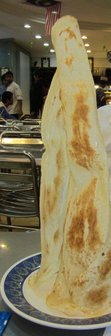 Roti Tissue Roti tissue, roti tisu, or tissue prata is one of the more-creative-looking ...