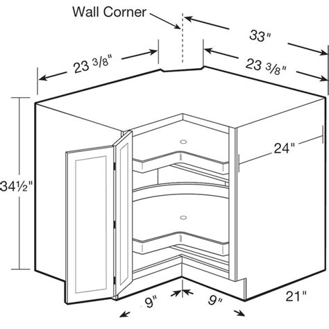 Corner Lazy Susan Cabinet Dimensions | Cabinets Matttroy