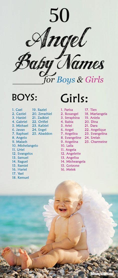 50 Terrific Baby Names That Mean Angel For Boys And Girls | Baby girl names unique, Baby girl ...