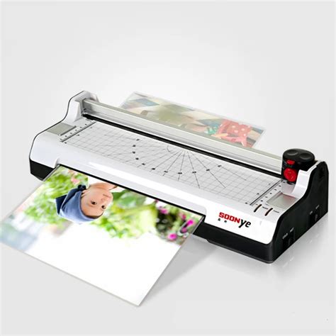 New Smart Photo Laminator A4 Trimmer Machine Sealed Plastic Laminating ...