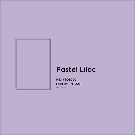 About Pastel Lilac - Color codes, similar colors and paints - colorxs.com