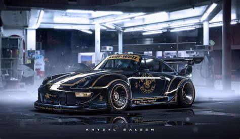 HD wallpaper: Khyzyl Saleem, car, Porsche 911 RWB, mode of transportation | Wallpaper Flare