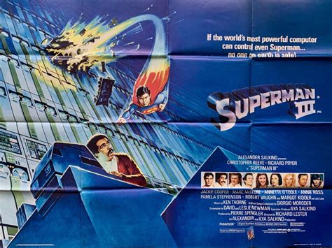 Superman III - Vintage Movie Posters