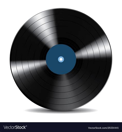 Vinyl record disc Royalty Free Vector Image - VectorStock