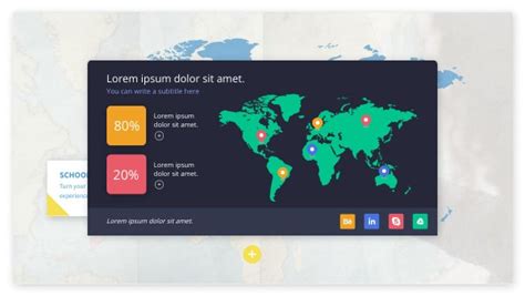 SCHOOL WORLD MAP