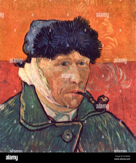 Self-portrait, 1889, Vincent Van Gogh Stock Photo - Alamy