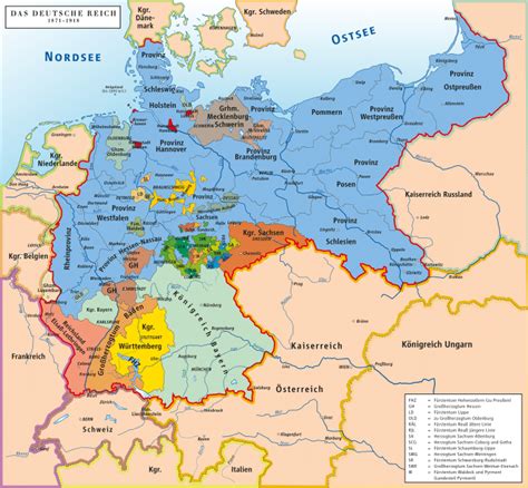 Germany Map States | Oppidan Library