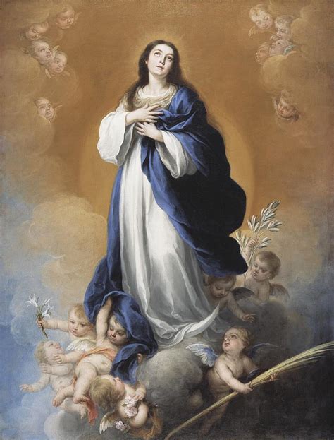 Immaculate Conception Painting at PaintingValley.com | Explore ...