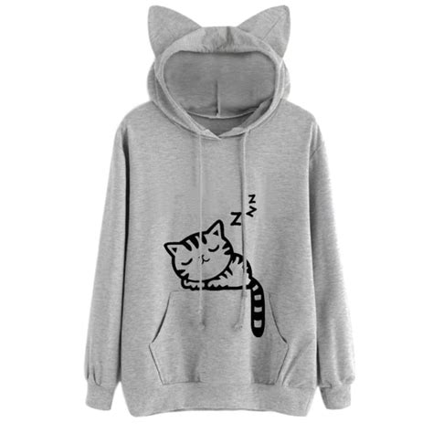 Cute Cat Hoodie With Ears | Catastic