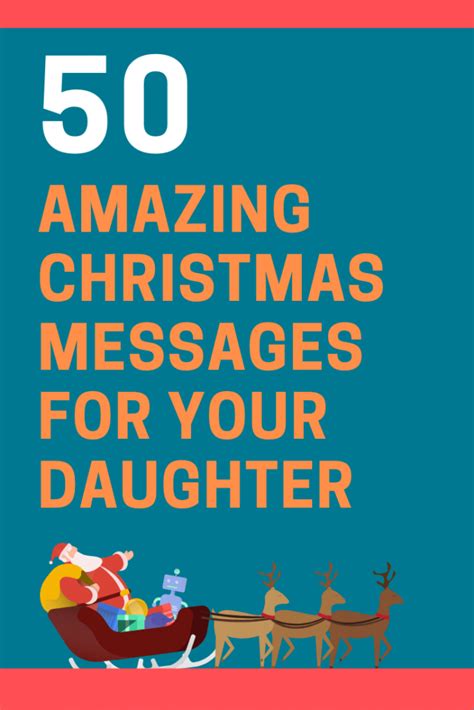 50 Heartfelt Christmas Messages for Daughter | FutureofWorking.com