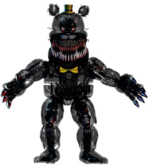 FNAF 4 Nightmare full body by Enderziom2004 | Fnaf, Five nights at ...