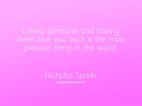 Nicholas Sparks Precious Love Quotes | Inspiration Boost