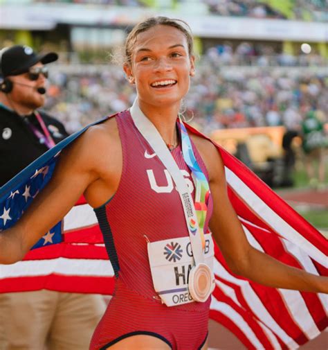 Anna Hall repeats Gold in U.S. heptathlon - The Villager