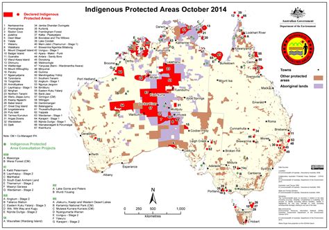 Aboriginal Reserves Australia Map